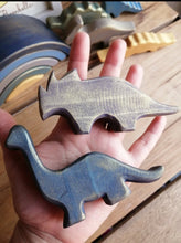 Cargar imagen en el visor de la galería, Set de 6 dinosaurios