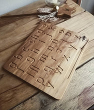 Cargar imagen en el visor de la galería, Tableta doble faz (mayúscula - minúscula)