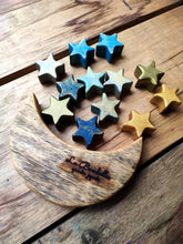 Cargar imagen en el visor de la galería, Luna y estrellas mini - Natural/dorado/príncipe de paz