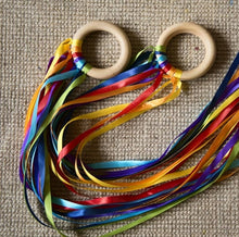 Cargar imagen en el visor de la galería, Set de dos cometas de viento aros