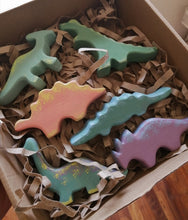 Cargar imagen en el visor de la galería, Set de 6 dinosaurios
