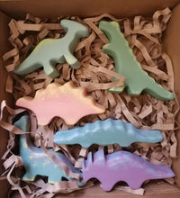 Cargar imagen en el visor de la galería, Set de 6 dinosaurios