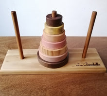 Cargar imagen en el visor de la galería, Torres de Hanói - boho pink