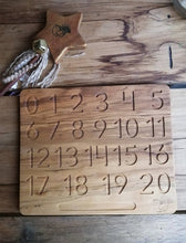 Cargar imagen en el visor de la galería, Tableta doble faz - Números/grafismos