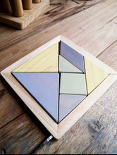 Cargar imagen en el visor de la galería, Tangram - gama planeta gris