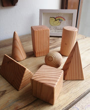 Cargar imagen en el visor de la galería, Sólidos geométricos - natural