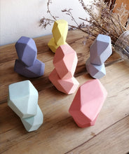 Cargar imagen en el visor de la galería, Set de 12 rocas pastel