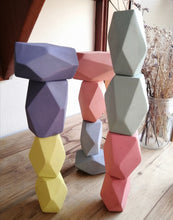 Cargar imagen en el visor de la galería, Set de 12 rocas pastel