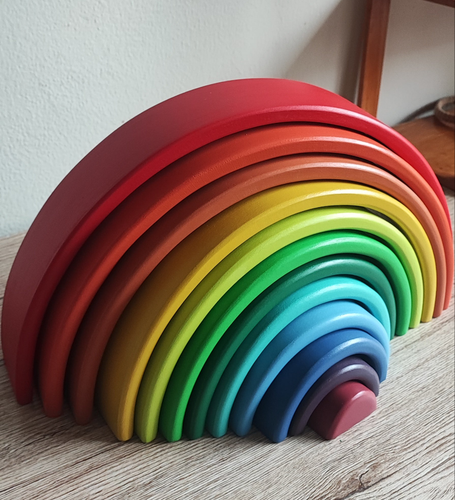 Arcoiris de madera - Grande gama básica
